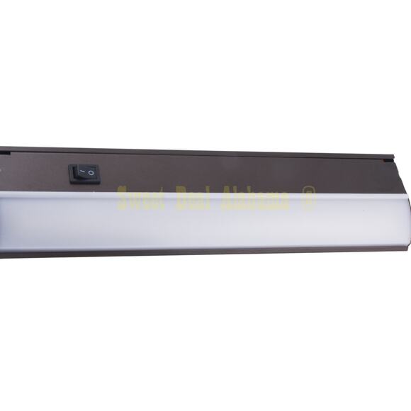 GE 12 in. Premium LED Direct Wire Dimmable Oil-Rubbed Bronze Under Cabinet Light - Picture 1 of 5